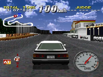 Shutokou Battle Gaiden - Super Technic Challenge - Drift King e no Michi (JP) screen shot game playing